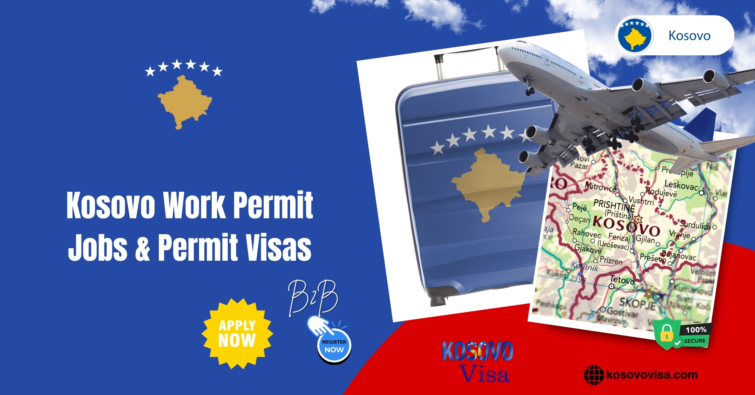Explore New Horizons: Work Permit and Business Resident Visa Requirements from Bosnia and Herzegovina to Kosovo
